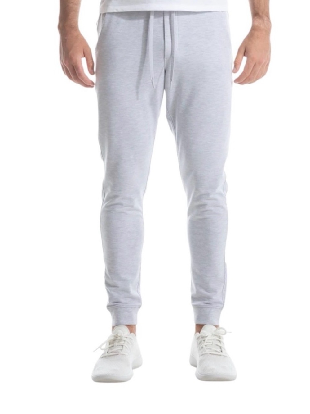 Birddogs Inner Liner Light Gray Tapered Joggers with Drawstring Size S